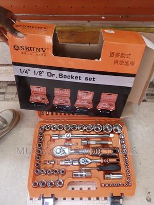 108pcs Socket Set Tool Kit Socket Wrench Set - thumbnail 2