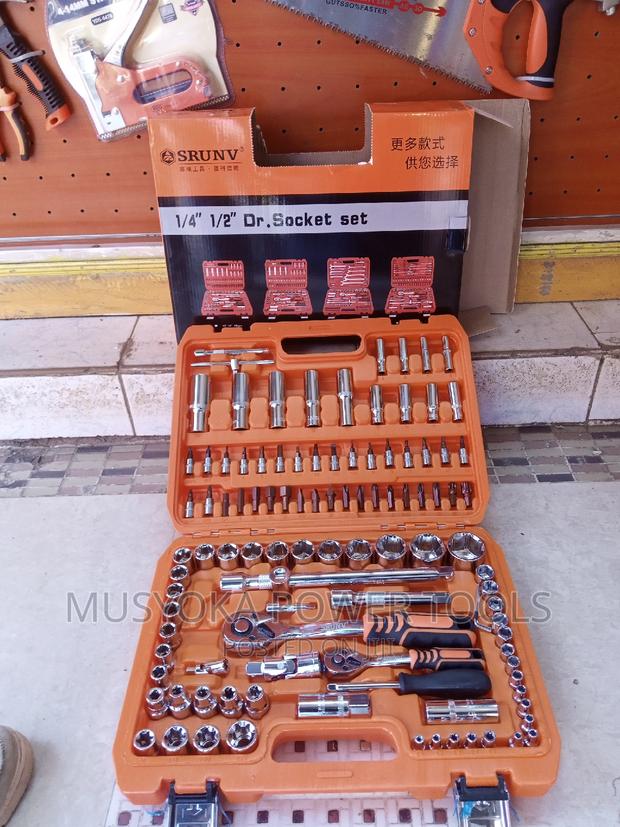 1/2" 1/4"Dr.108pcs Socket Set Tool - main view