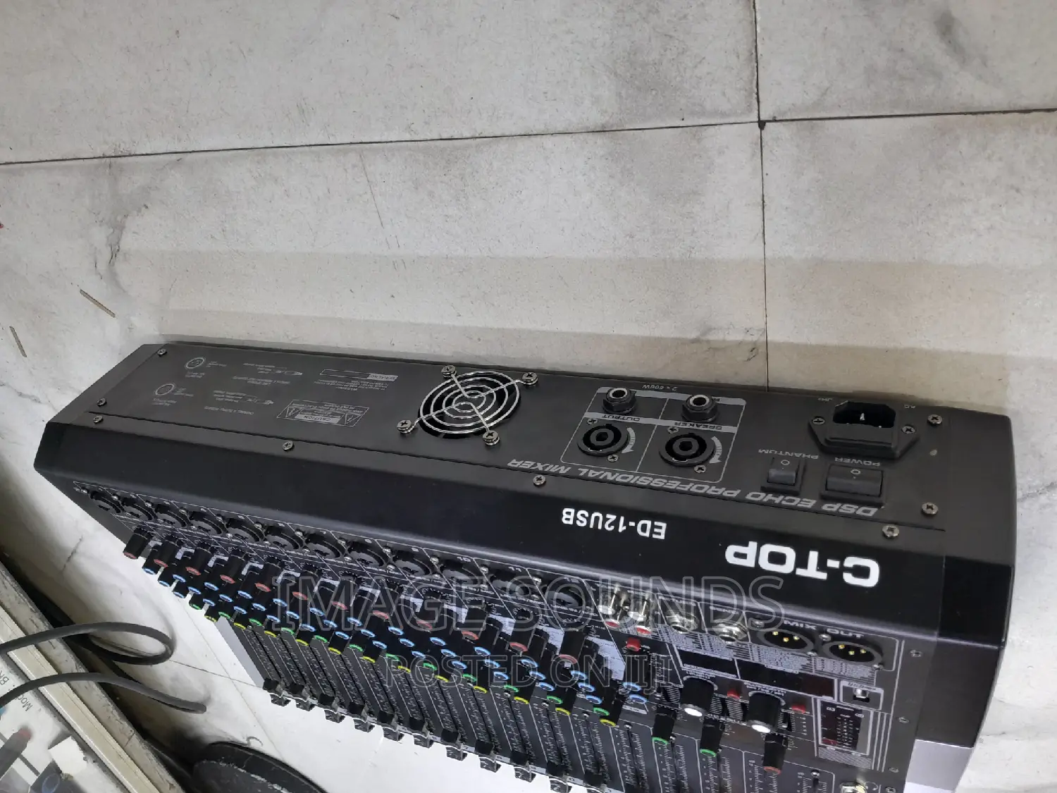 Powered Mixer 12channel- Ctop ( ED 12usb)
