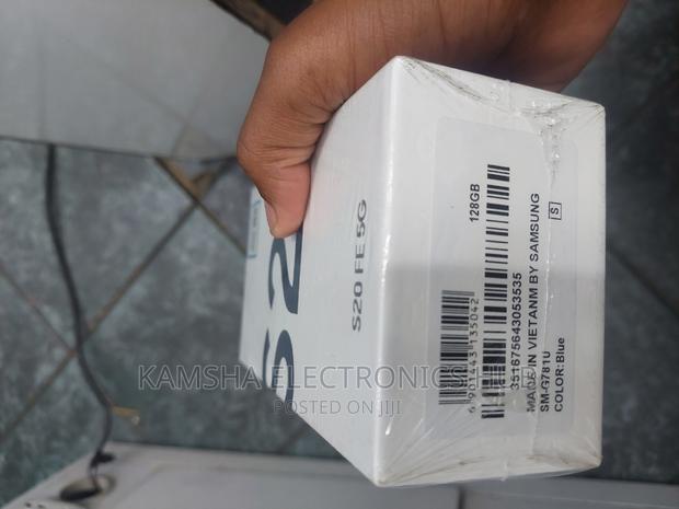New Samsung Galaxy S20 FE 128 GB Blue - thumbnail 3