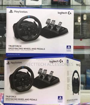 Logitech G923 Racing Wheel and Pedal - main view