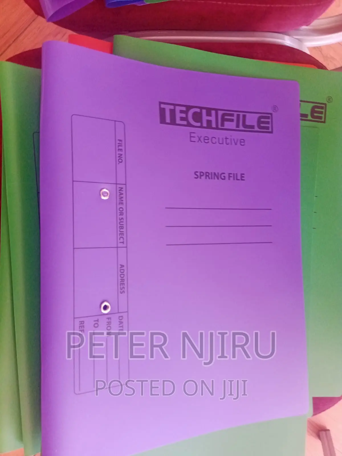 Techfile Executive Spring File
