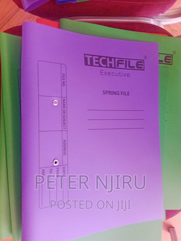 Techfile Executive Spring File - main view