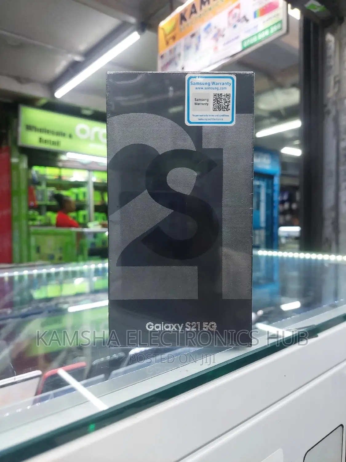 New Samsung Galaxy S21 5G 128 GB Black