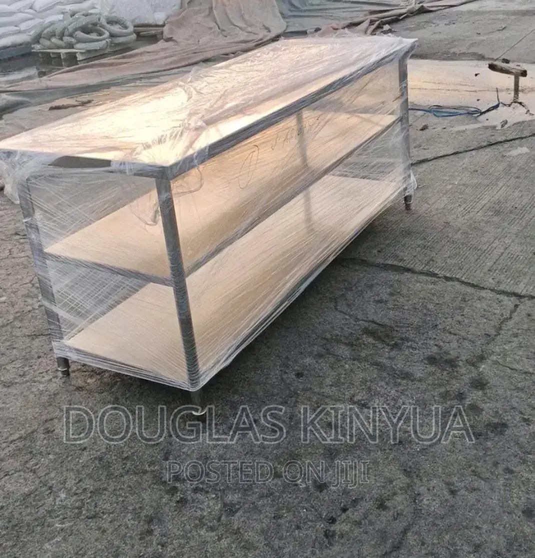 Triple Shelves Working Table.