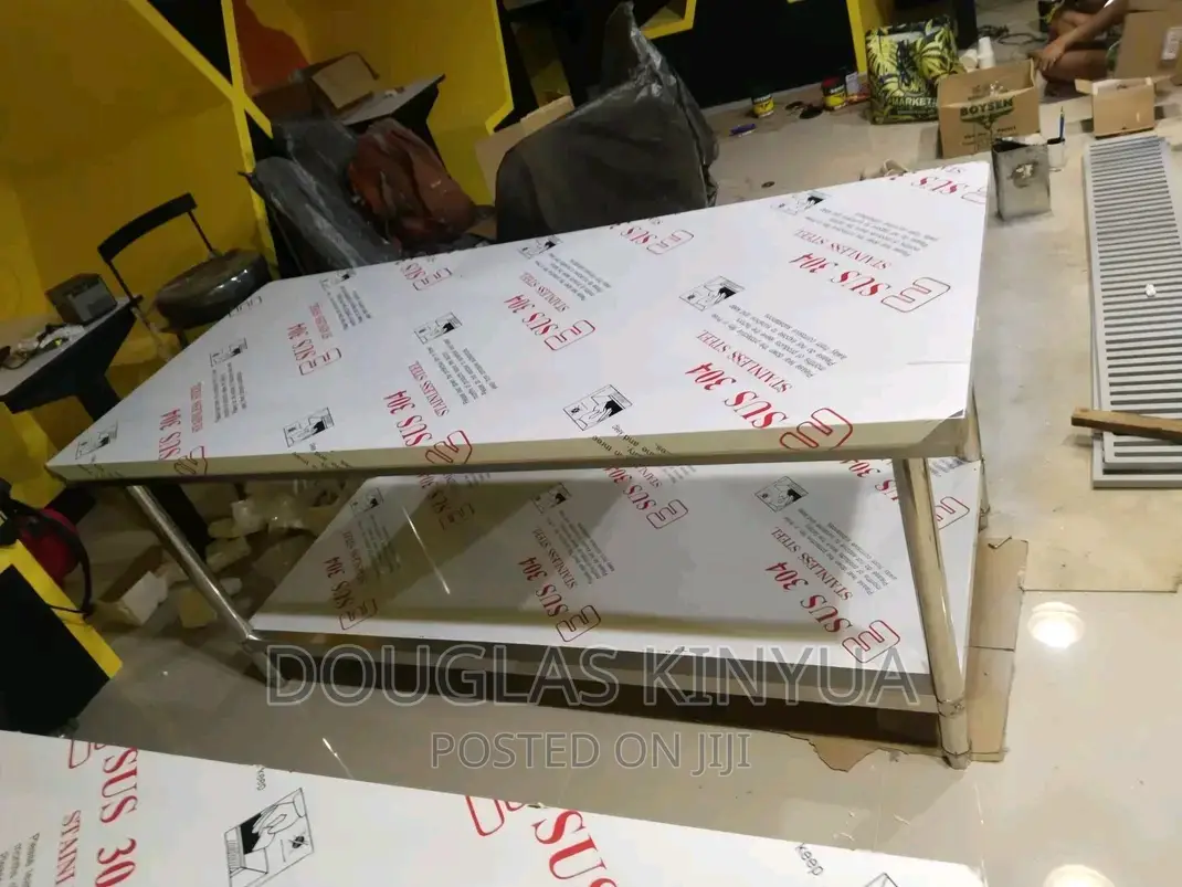 Working Table Stainless Steel 1500mm.