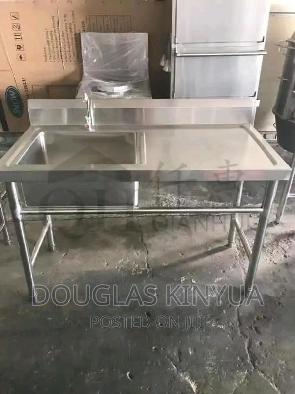 Single Bowl Sink 110cm . - main view