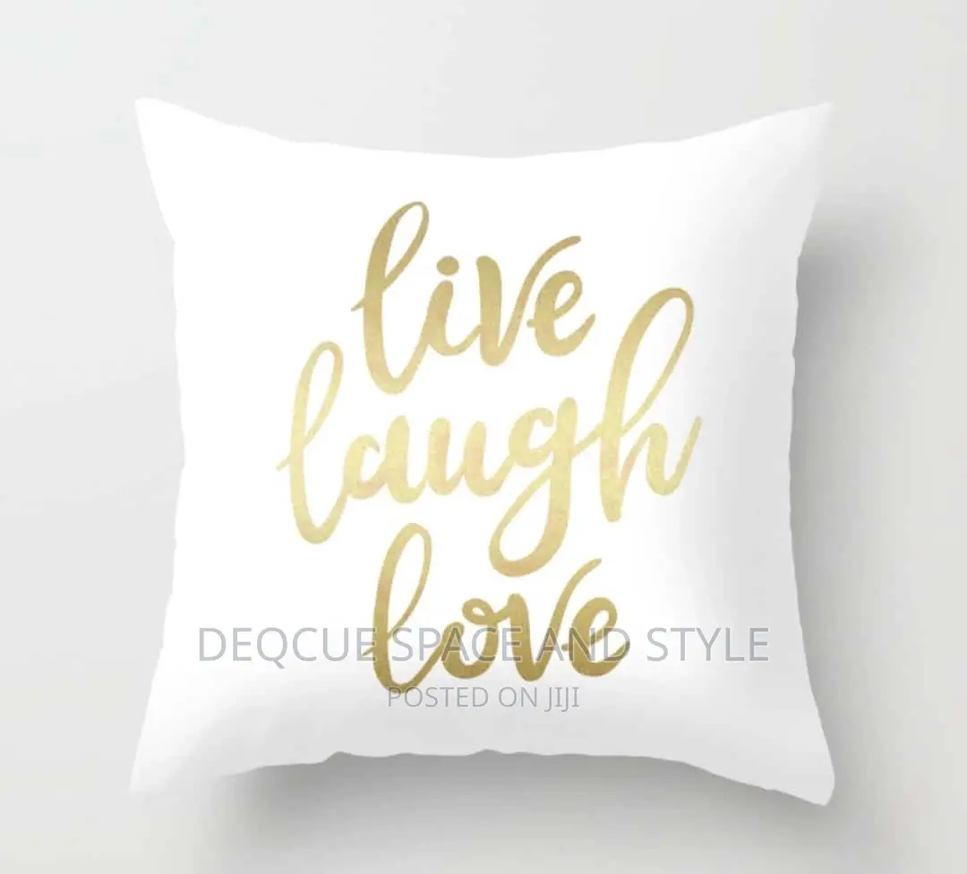 Quotes Fiber Throw Pillows in Nairobi Central Home Accessories