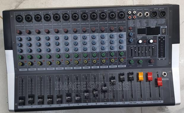 Powered Mixer 12channel - (DSD Echo Professional Mixer) - main view