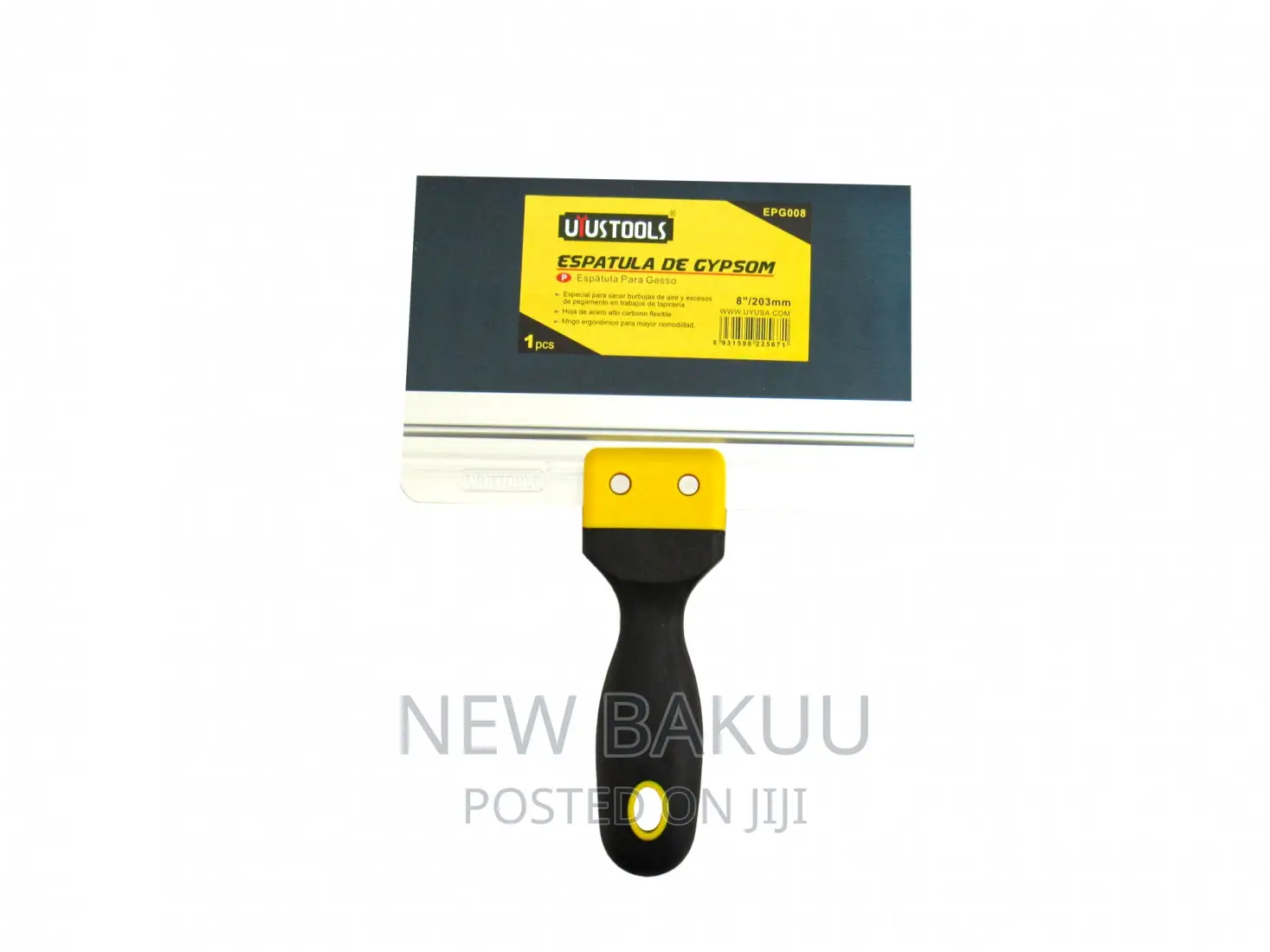 UYUSTOOLS Flexible Plaster Drywall Taping Knife 10” EPG01