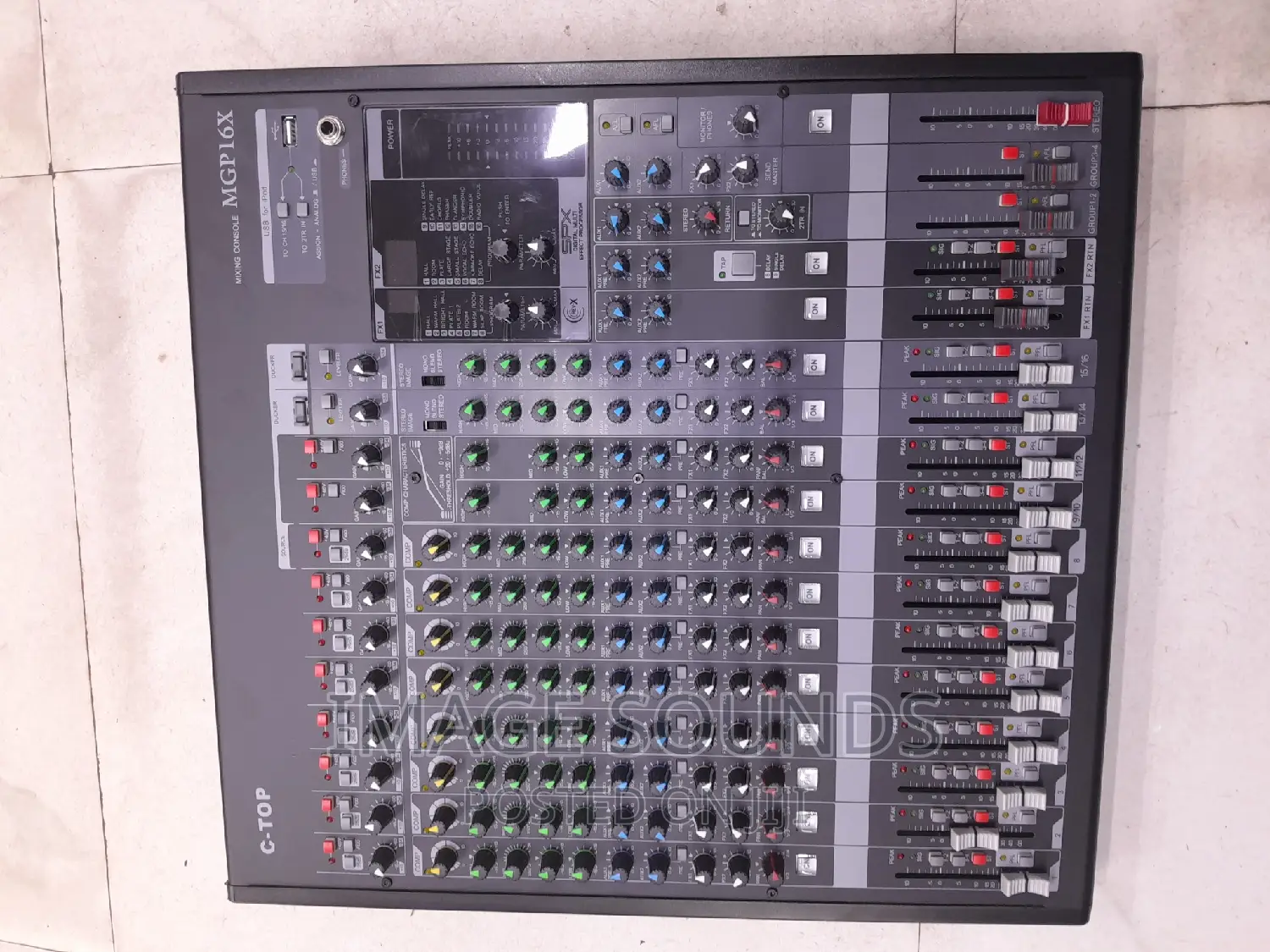 Plain Mixer Console MGP16X - 16 Channel