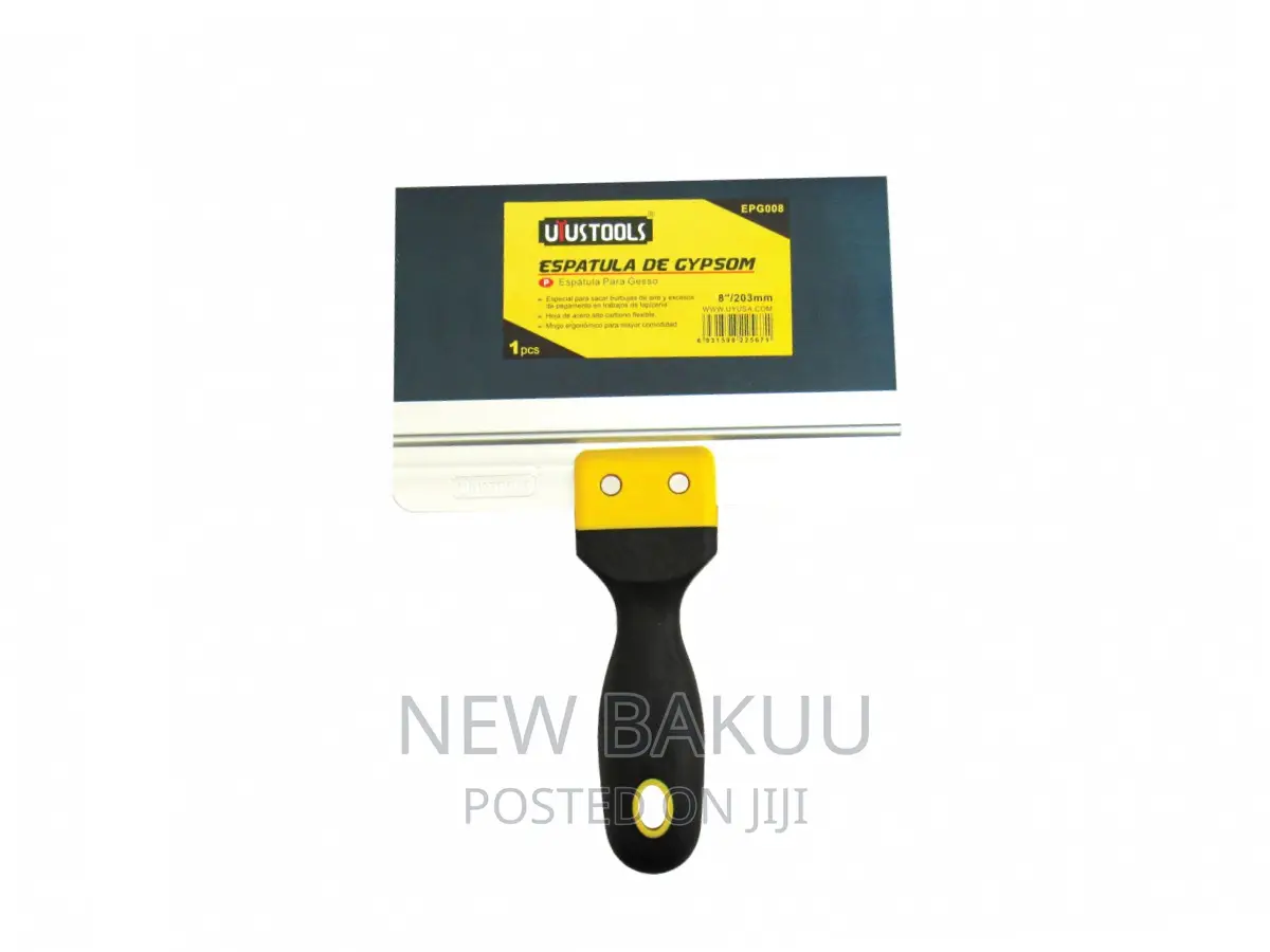 UYUSTOOLS Flexible Plaster Drywall Taping Knife EPG008 8”