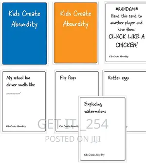 Kids Create Absurdity Card