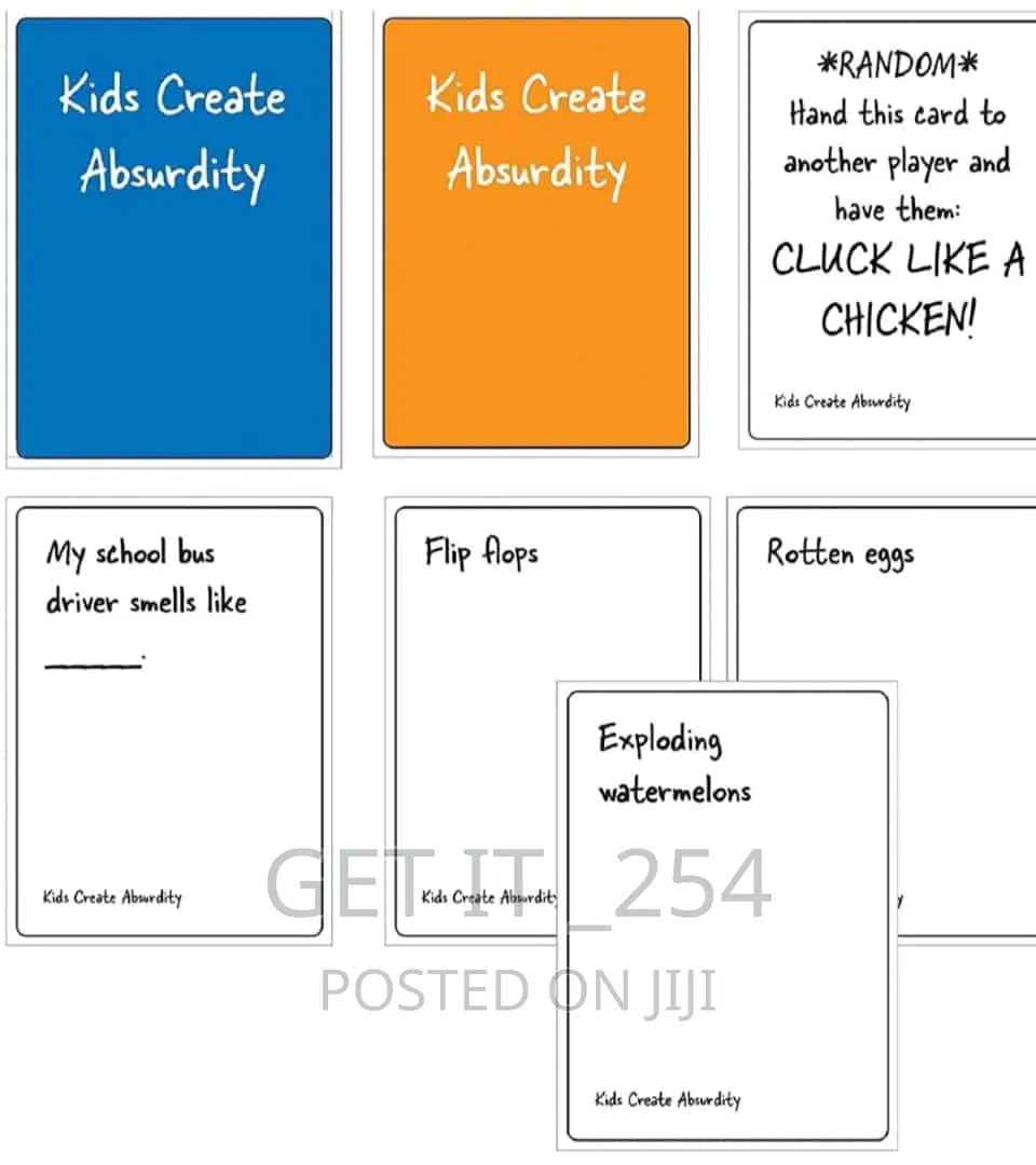 Kids Create Absurdity Card