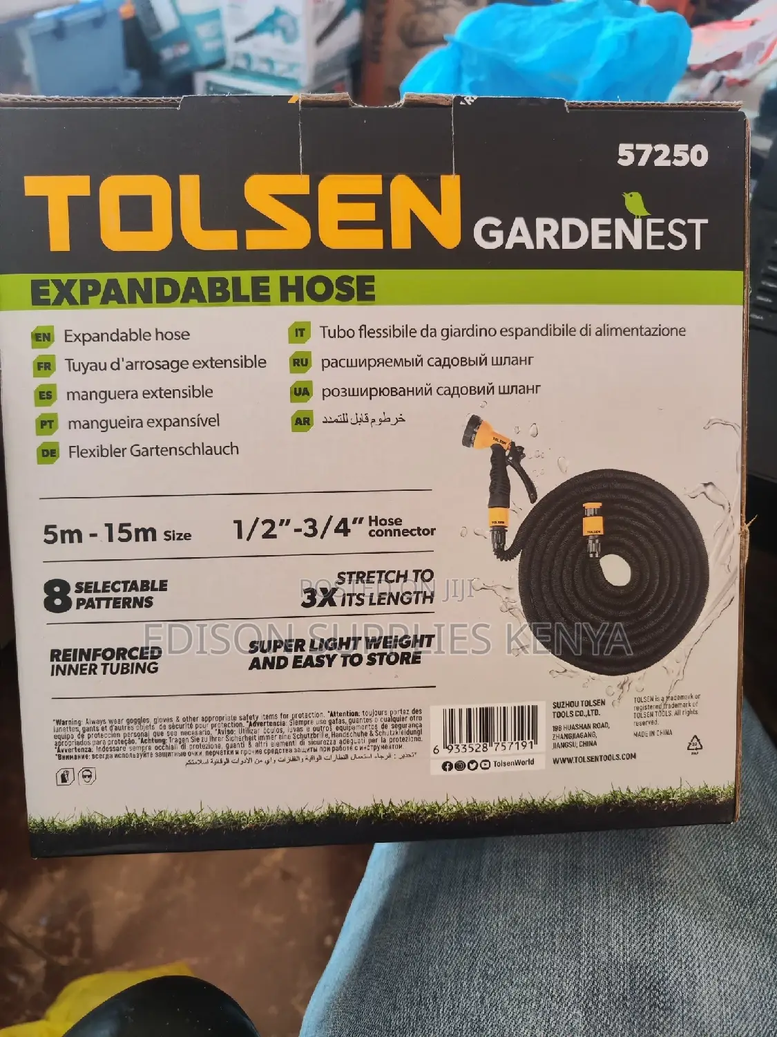 Magic Hose Pipe Tolsen Heavy Duty Premium Expandable Pipe