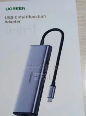 .UGREEN USB-C Multifuntion Adapter 9 In 1 - CM498 USB-C To U