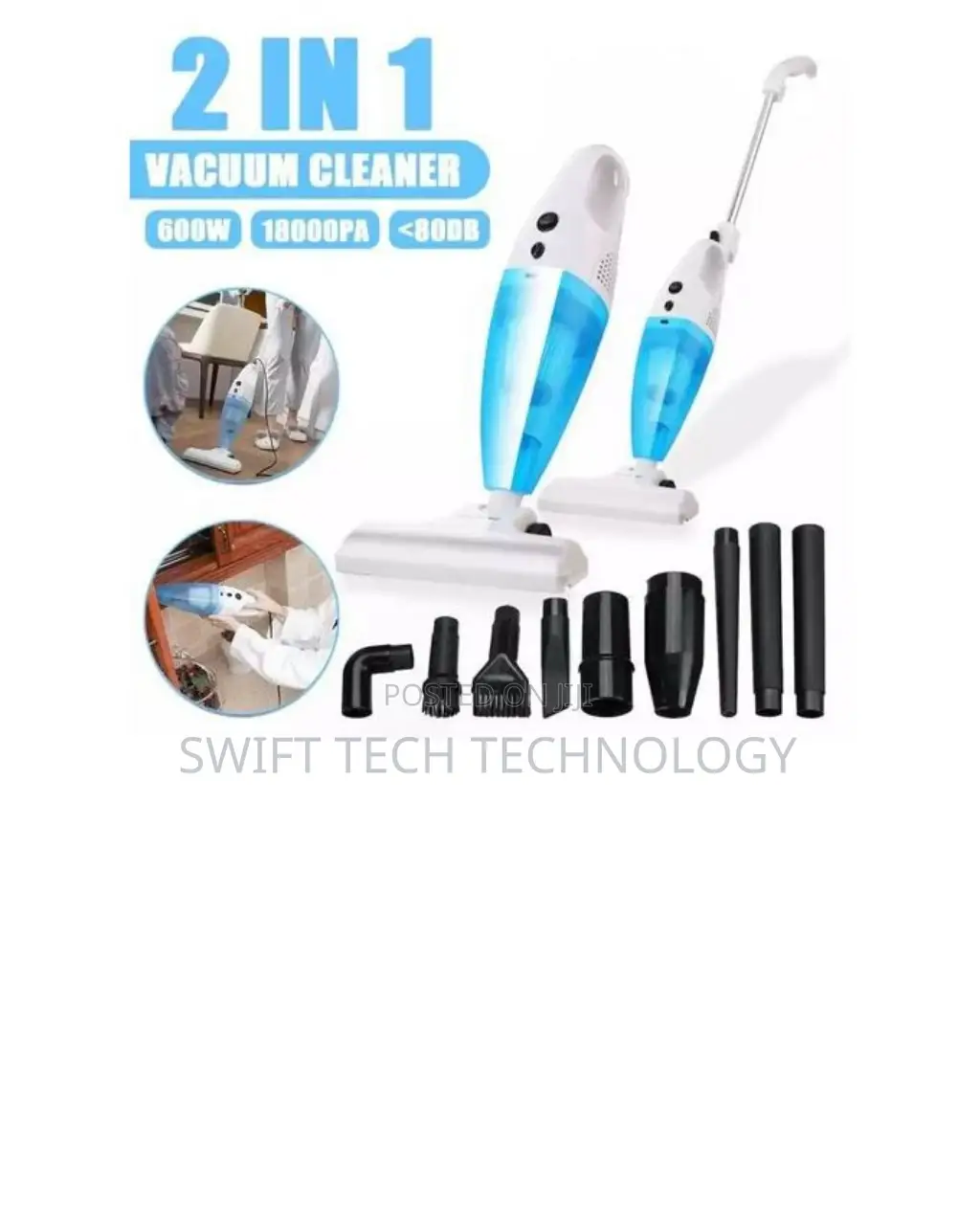 Vacuum Cleaner 2 In1 Car Vacuum Cleaner
