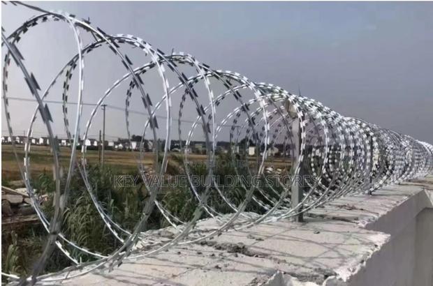 Double Galvanized Razor Wire