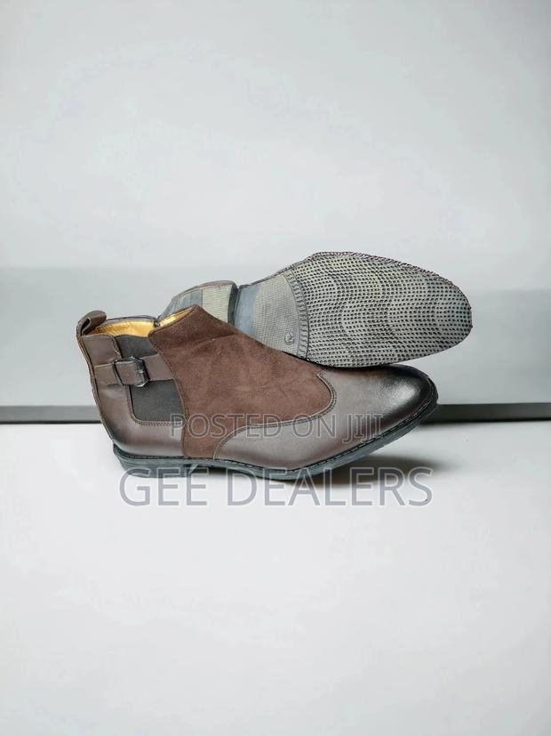 Men Official Boots Size 40-45 Dark Tun