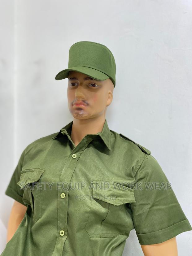 Security Guard Caps,Green Security Uniforms