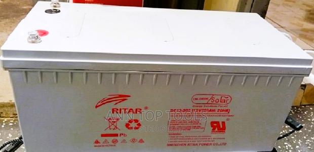 Ritar 200ah 12V Deep Cycle Battery - main view