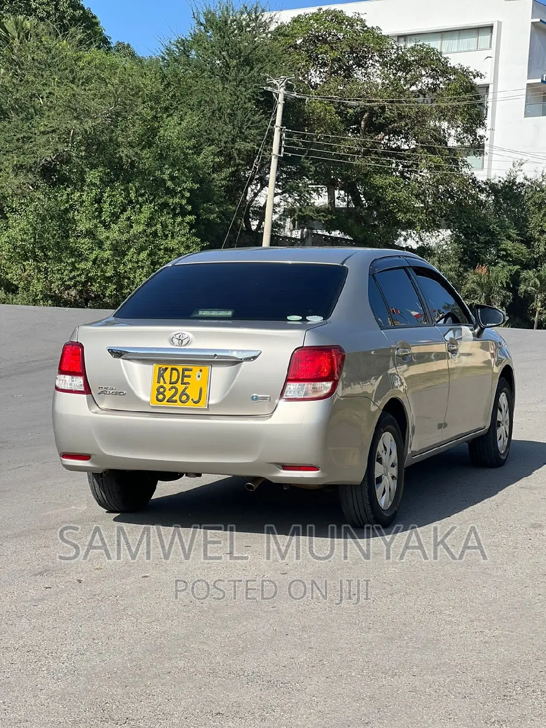 Toyota Axio 1.5 G 2WD 2014 Silver