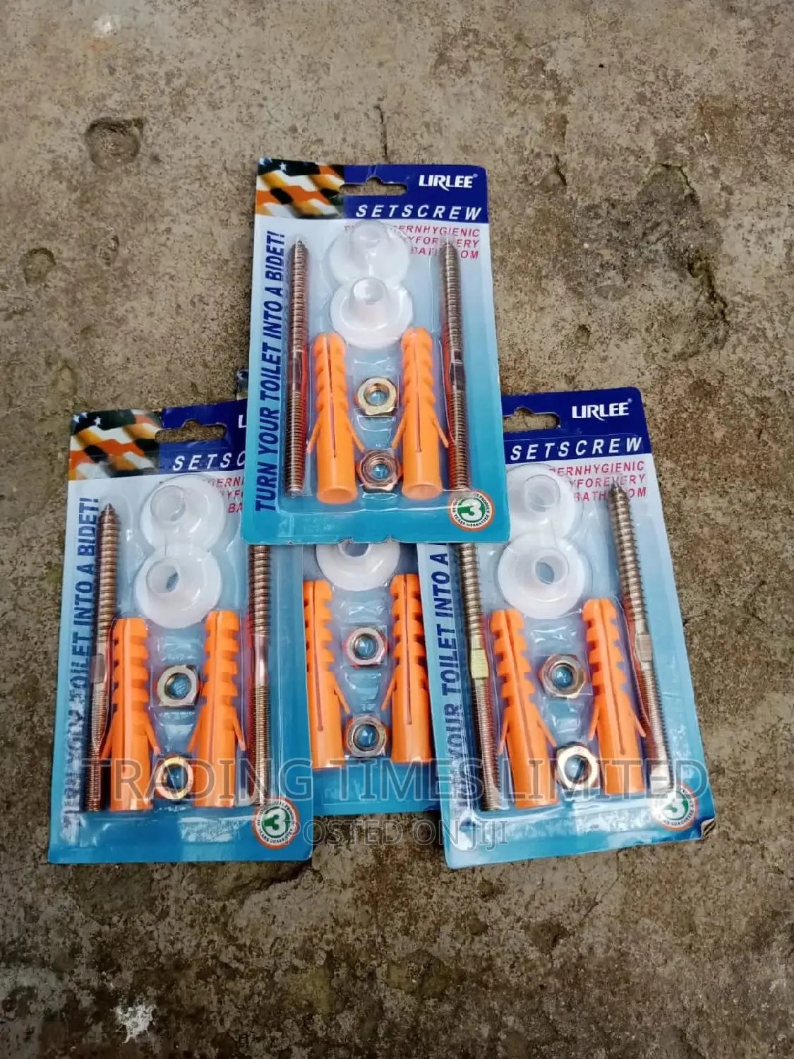 Ceramic Wash Basin Screw Set