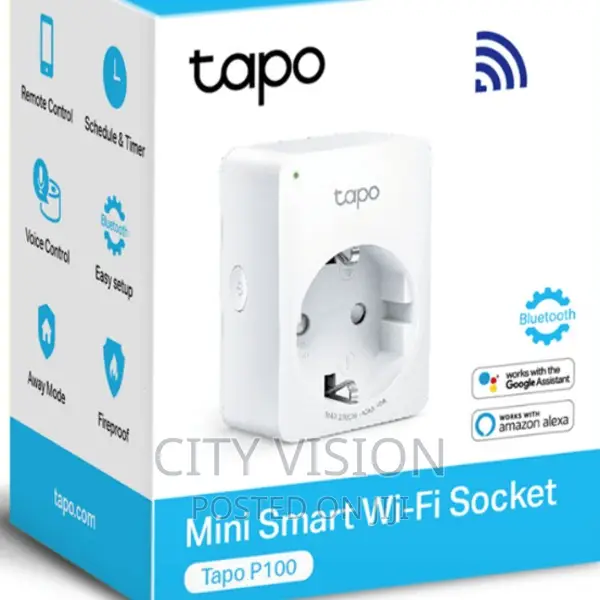 Tp-Link Mini Smart Wifi Socket ~Tl-Tapo P100!! Tapo P100!!