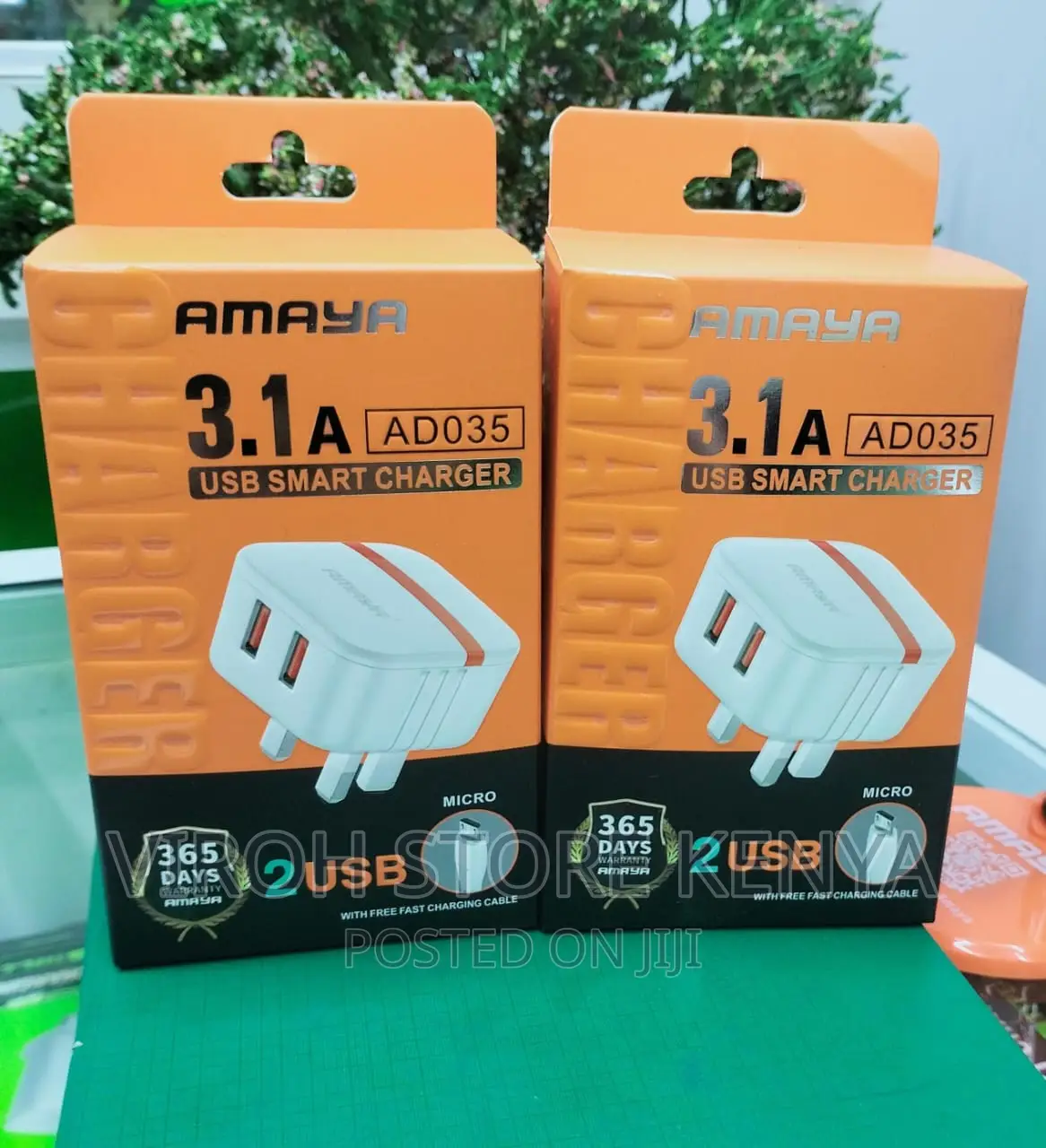 Genuine Amaya Micro USB Smart Charge 3.1A
