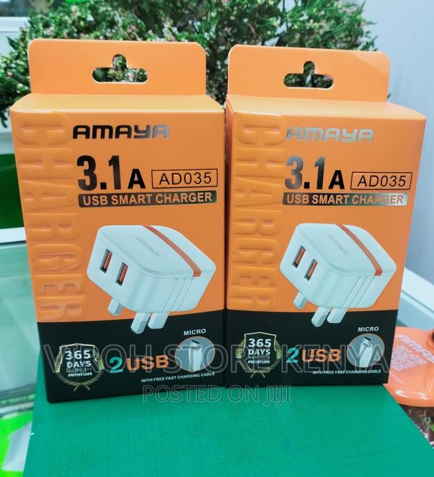 Genuine Amaya Micro USB Smart Charge 3.1A - thumbnail 2