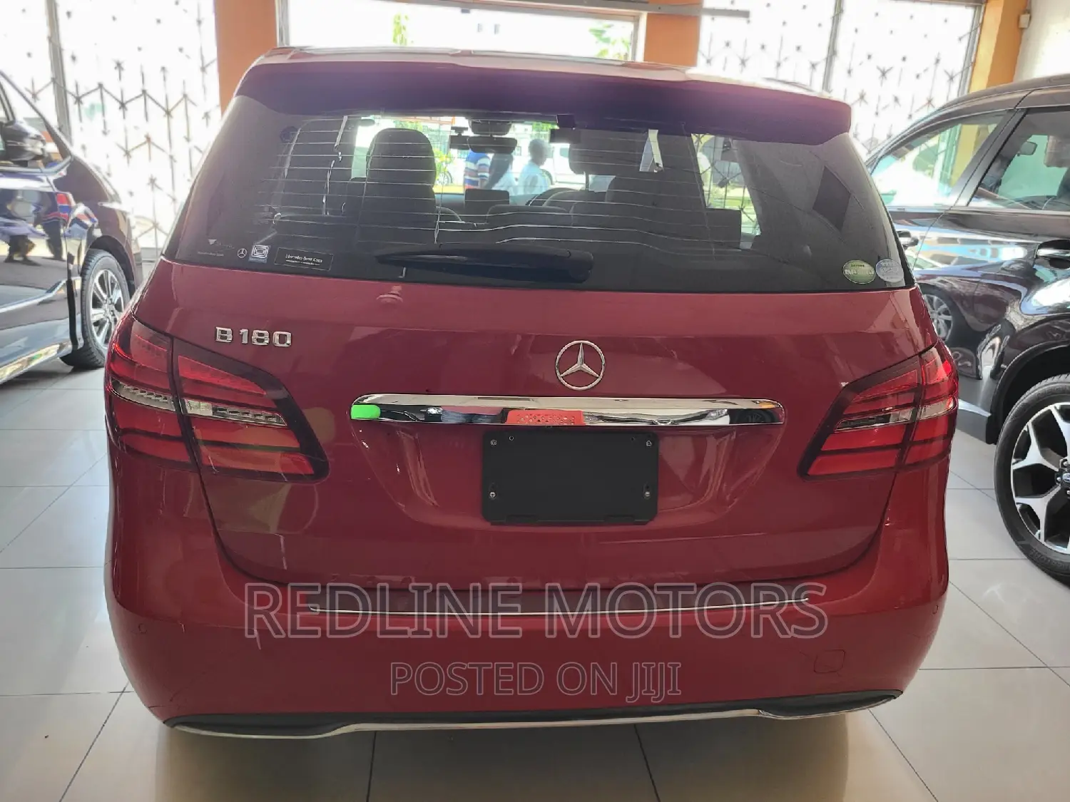 Mercedes-Benz B-Class Base B 250e 2017 Red