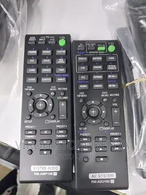 Sony AV System Remote Home Theater