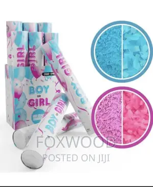 Gender Reveal Confetti Popper 30cm