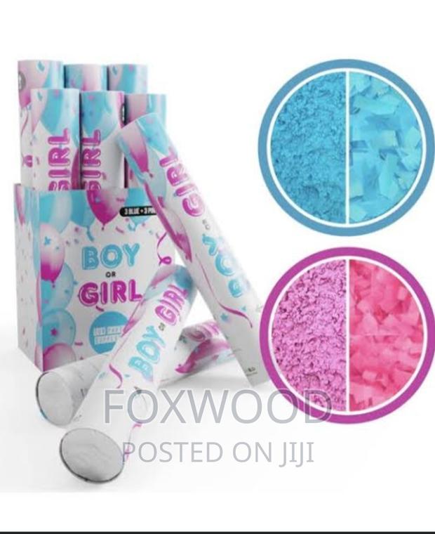 Gender Reveal Confetti Popper 30cm - thumbnail 3