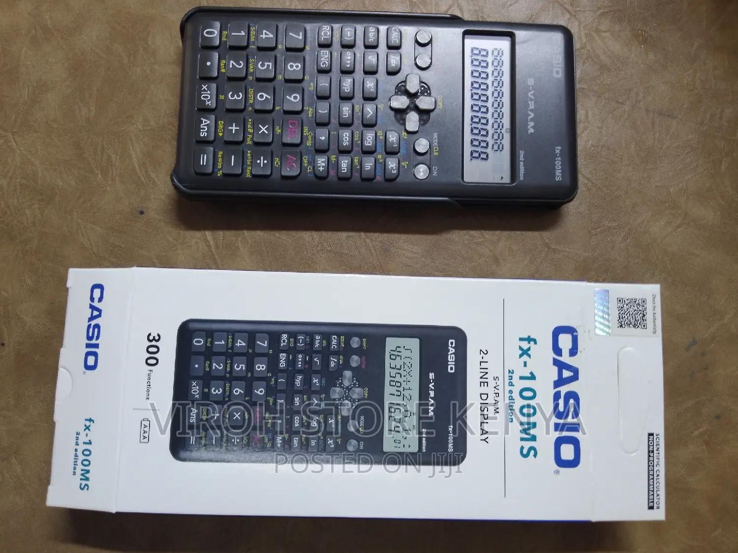 Genuine Scientific Casio Fx-100ms 2nd Edition 300 Functions