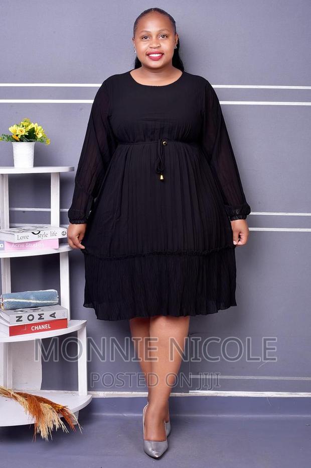 Classy Black Dress/ Shift Black Dress - main view