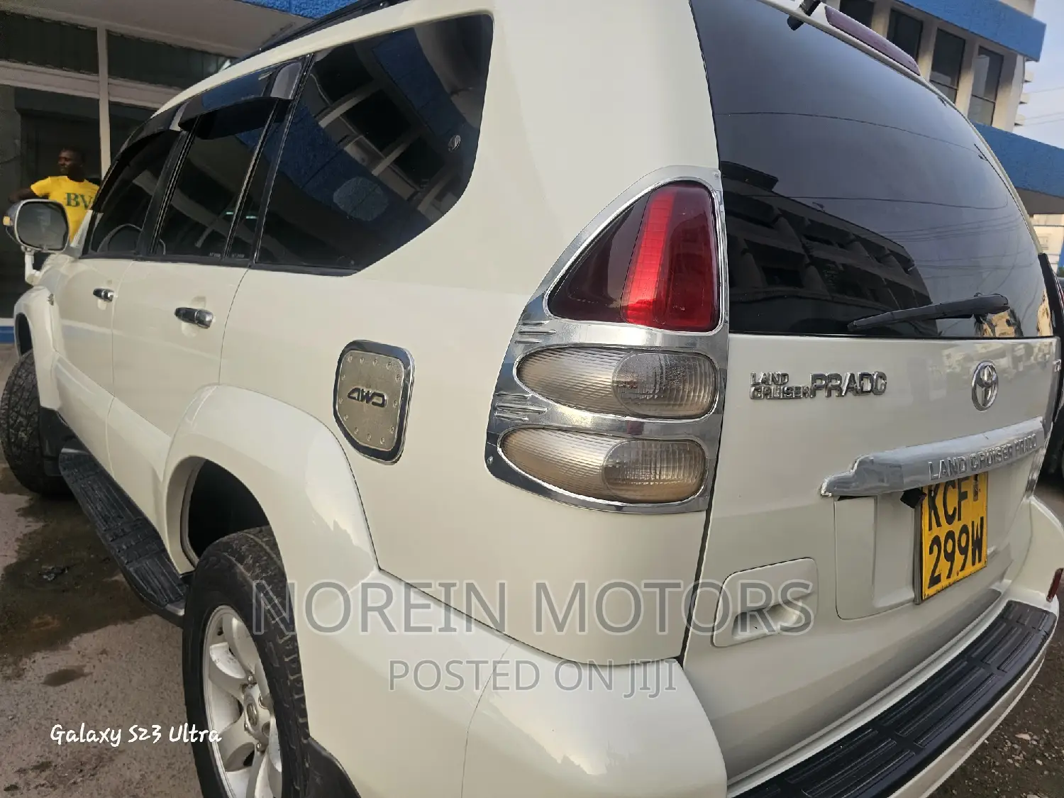 Toyota Land Cruiser Prado 2008 Off white
