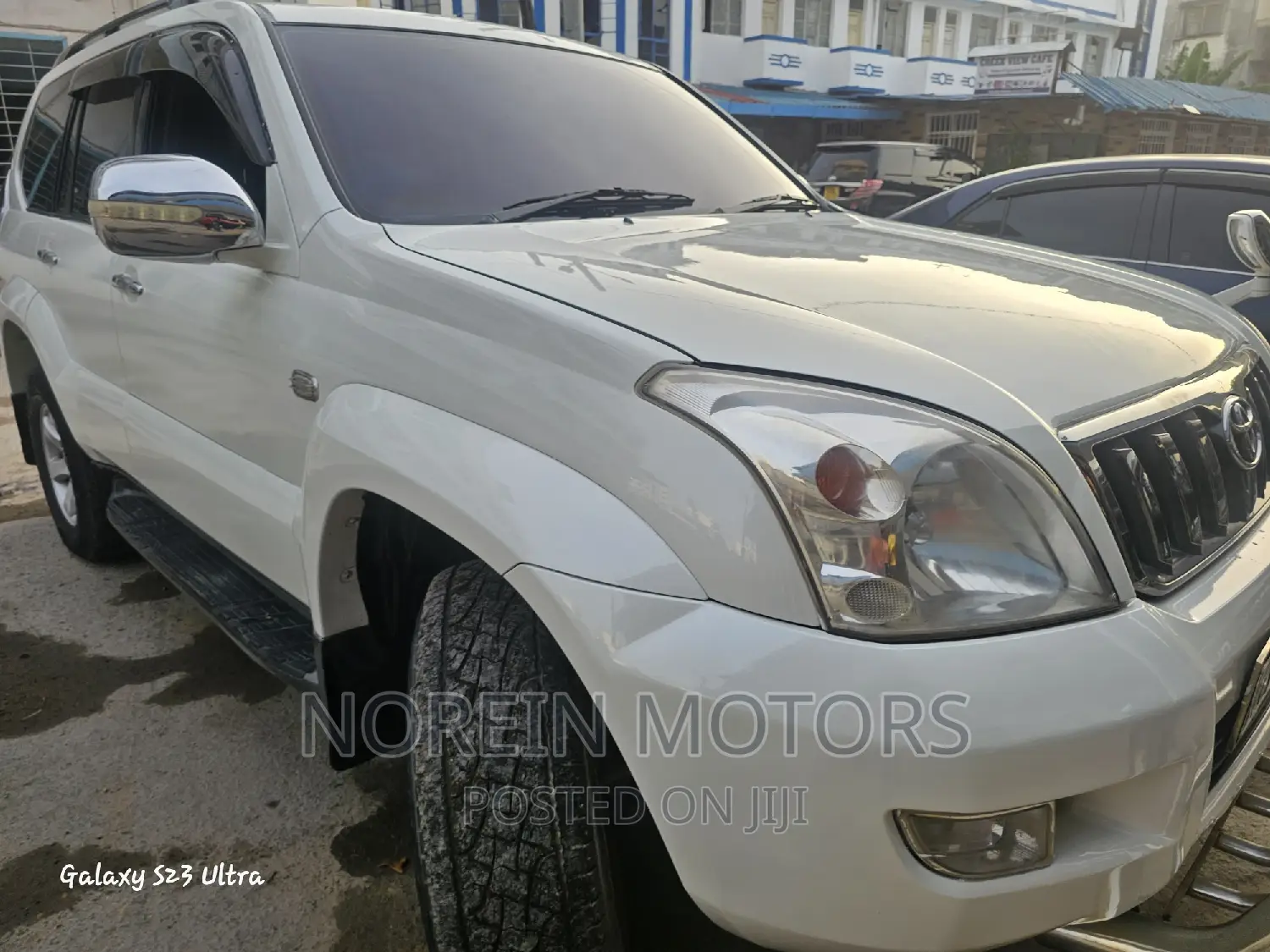 Toyota Land Cruiser Prado 2008 Off white