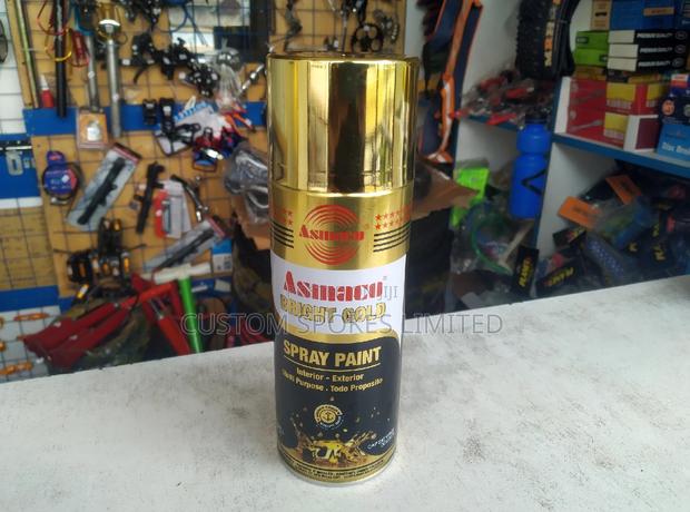 Shiny Gold Spray Paint 400mls - thumbnail 2