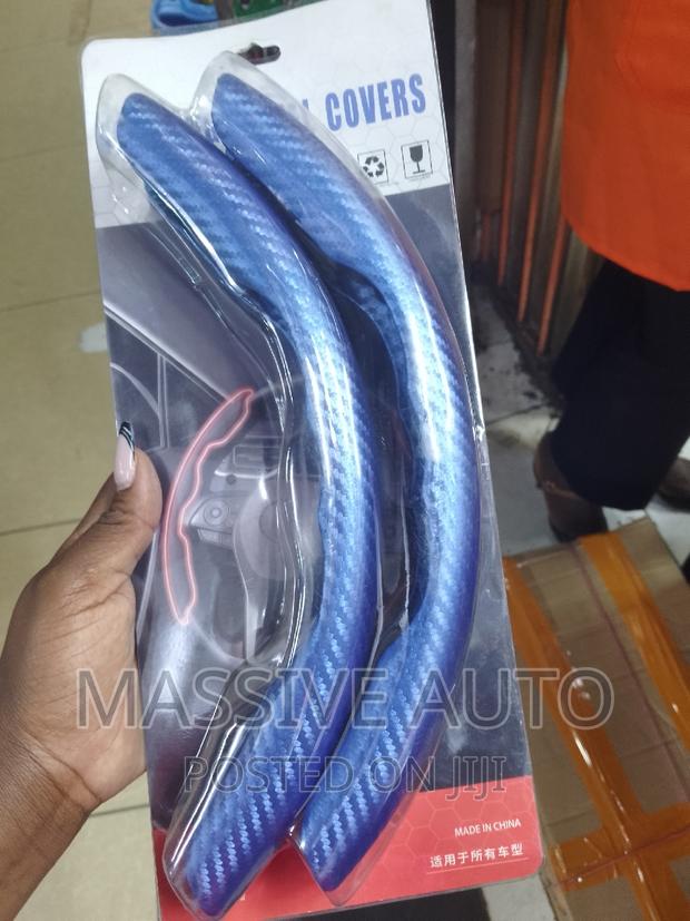 Universal Carbon Fiber Steering Wheel Cover/ Carbon