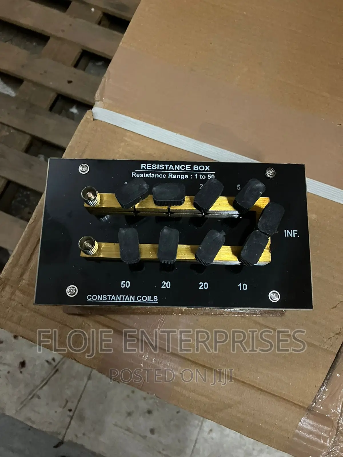 Resistance Box 50 Ohms