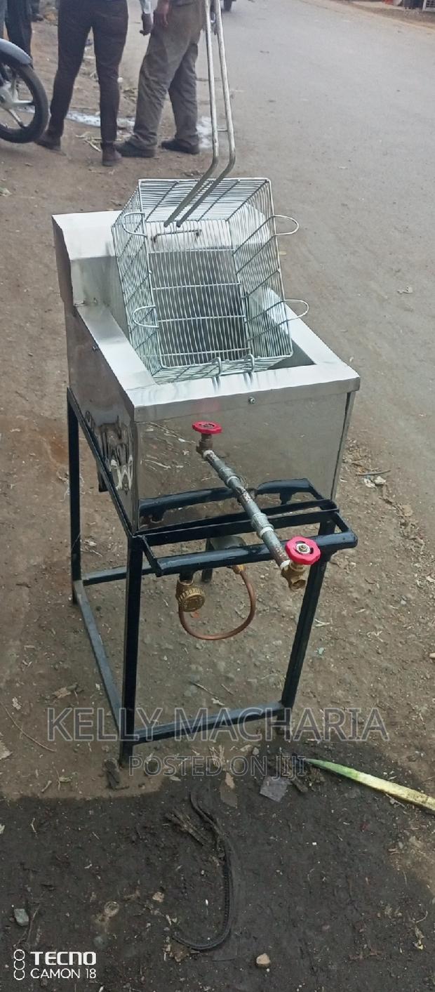 Single Gas Chips Fryers - thumbnail 4