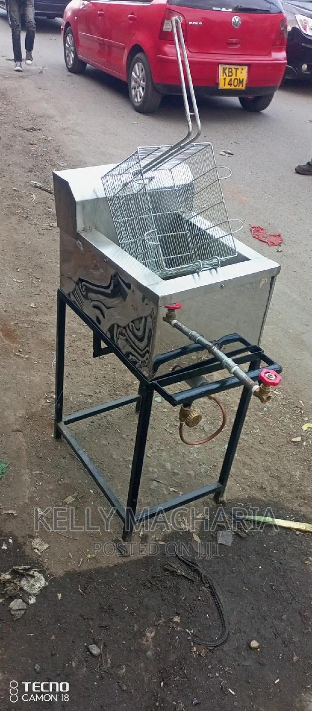 Single Gas Chips Fryers - thumbnail 5