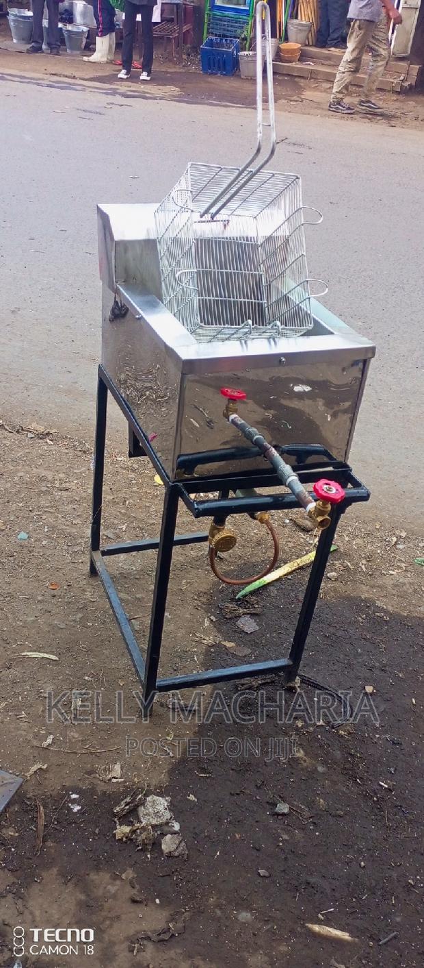 Single Gas Chips Fryers - thumbnail 8