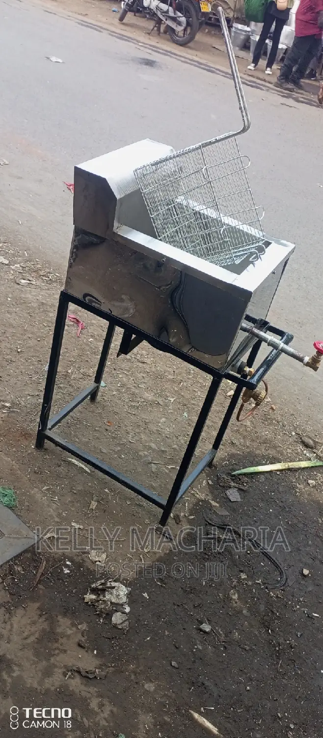 Single Gas Chips Fryers