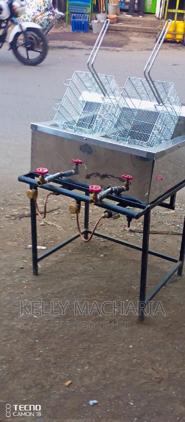 Double Gas Chips Fryers - thumbnail 3