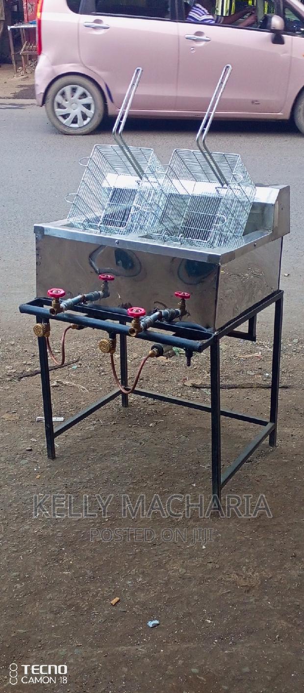 Double Gas Chips Fryers - thumbnail 4