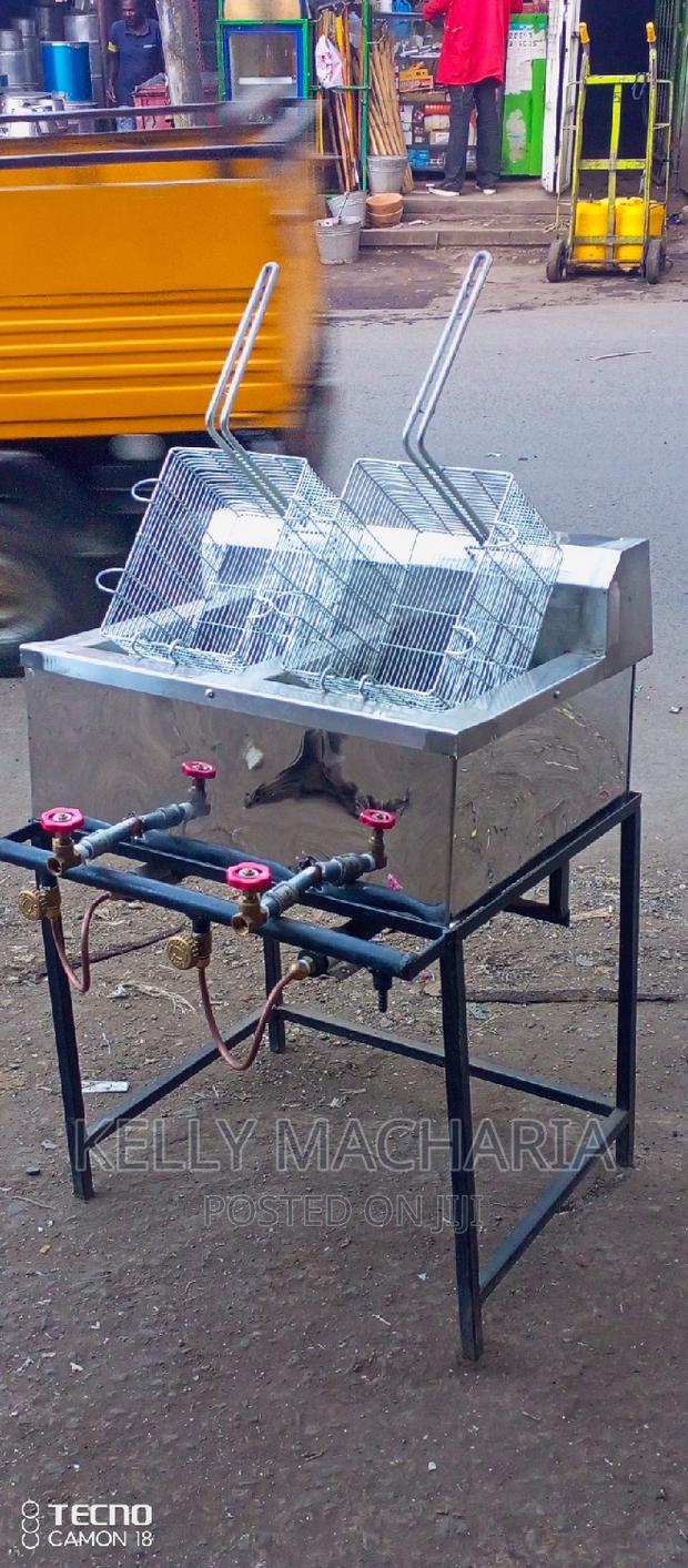 Double Gas Chips Fryers - thumbnail 5