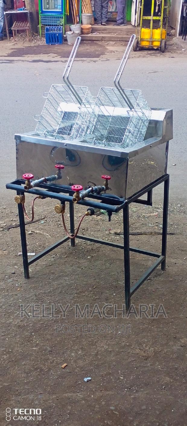 Double Gas Chips Fryers - thumbnail 6