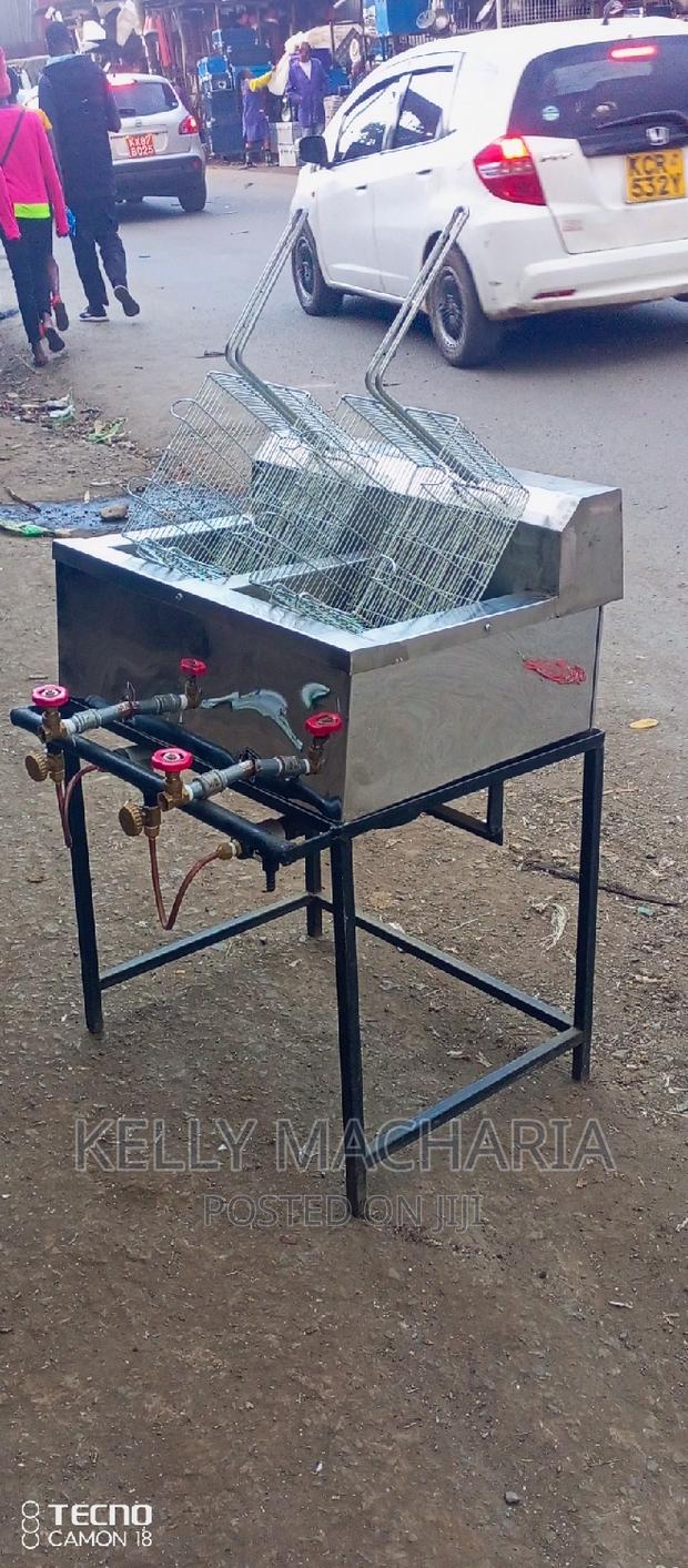 Double Gas Chips Fryers - thumbnail 7